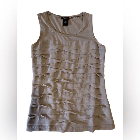 Ann Taylor Gray Sleeveless top XS - Picture 1 of 5